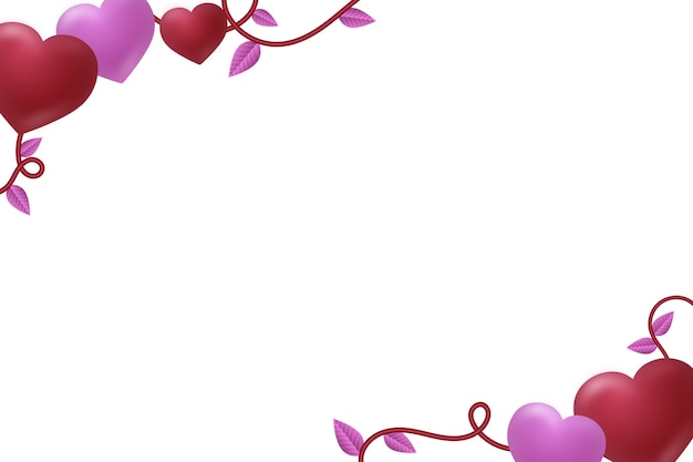 Valentinstag-Ikonentwurf