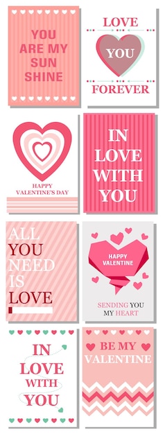 Valentinstag Karte