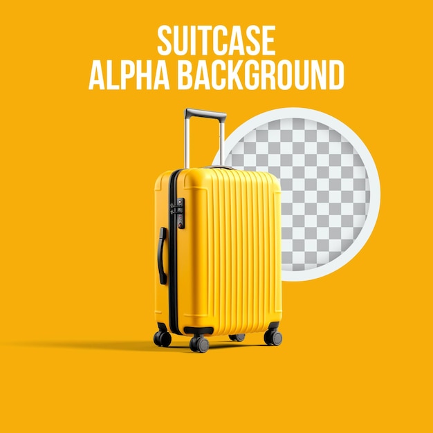 valise jaune
