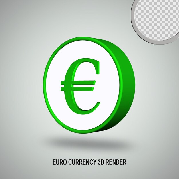 valuta di rendering 3d