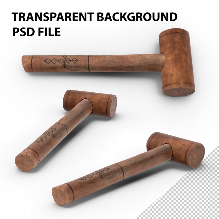 PSD vampire hunter mallet png