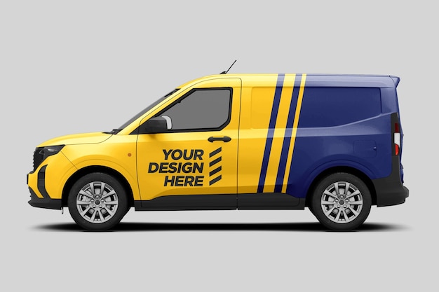 Van Cargo Mokcup (en inglés)