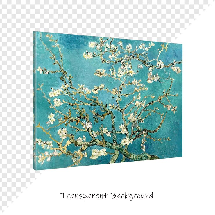 PSD van goghs mandelblüten