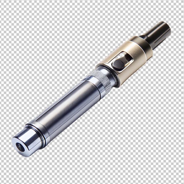 PSD vape-stift auf durchsichtigem hintergrund