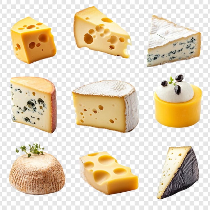 PSD una variedad de quesos una deliciosa variedad de queses gourmet