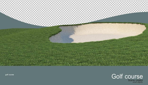 PSD varios campos de golf