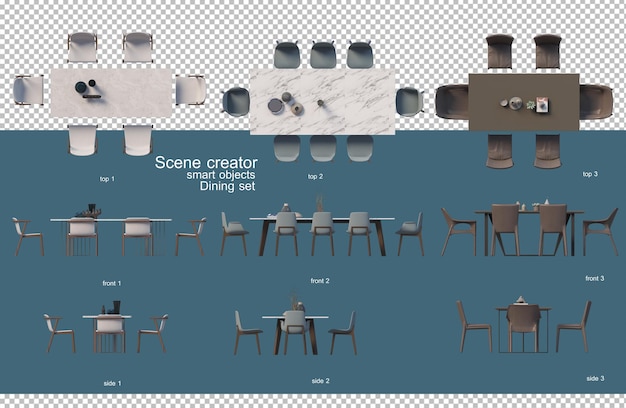 PSD varios diseños de interiores