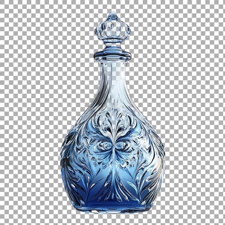 PSD vase vintage de papua nueva guinea contra un fondo transparente para marcas de decoración doméstica de diseño antiguo o proyectos de interiores clásicos