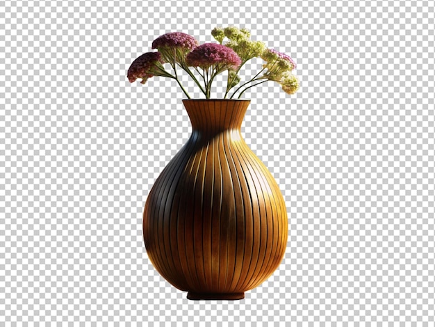 PSD vaso antiguo con flores