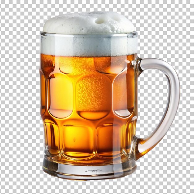 PSD vaso de cerveza