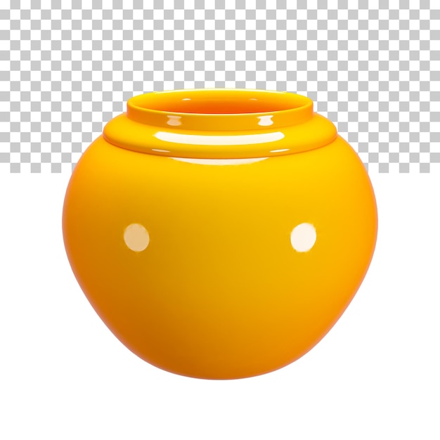 Vaso de renderização em 3d moderno