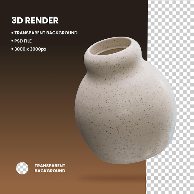 Vaso em 3D