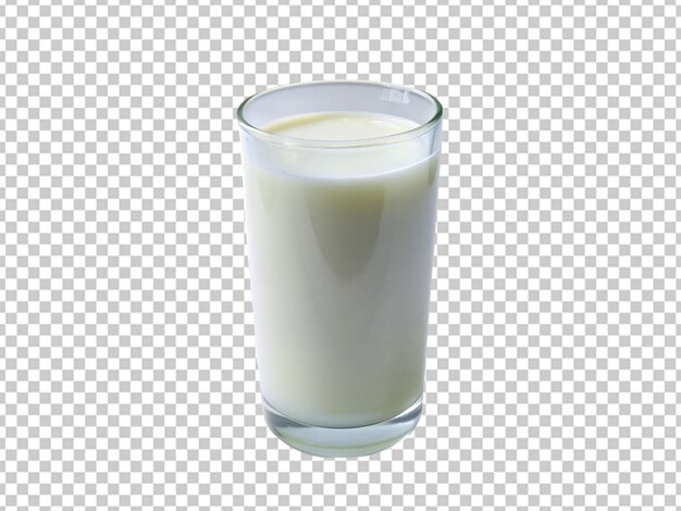 PSD un vaso de leche png