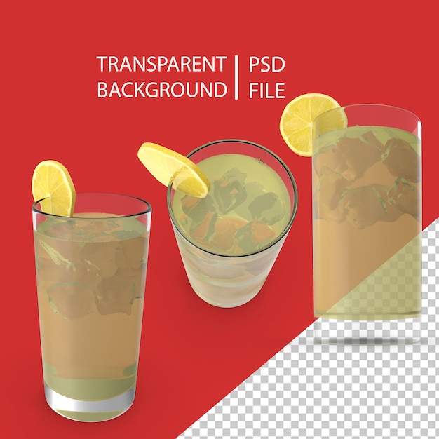 Vaso de limonada png