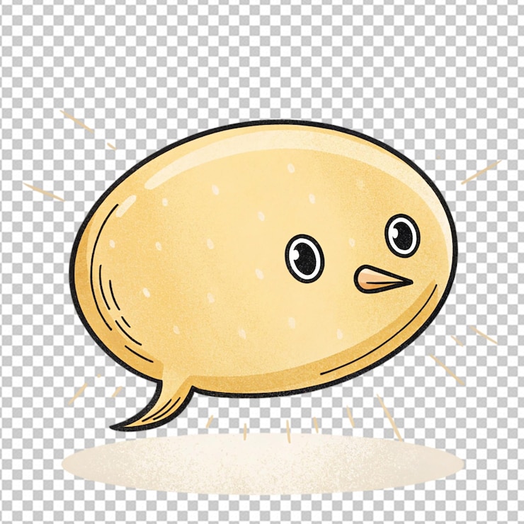 PSD vector de burbujas de habla en estilo de medio tono