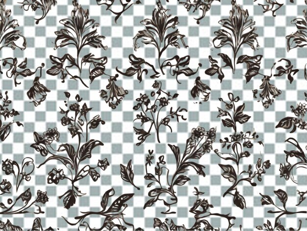 Vector damask elemento de padrão sem costura luxo clássico antiquado