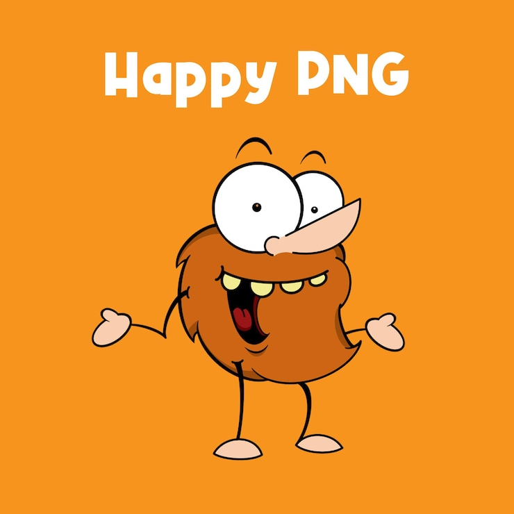 PSD vector de adjetivo feliz png