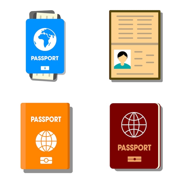 Vector de passaporte