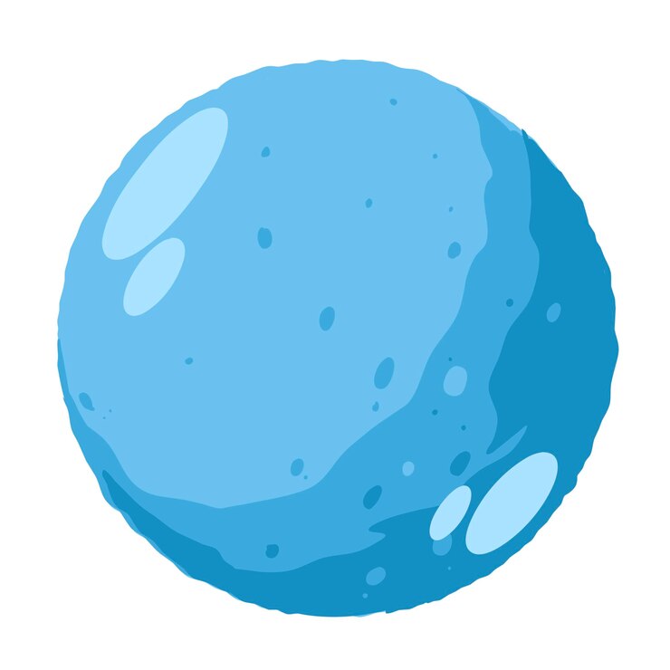 PSD vector de dibujos animados en círculo