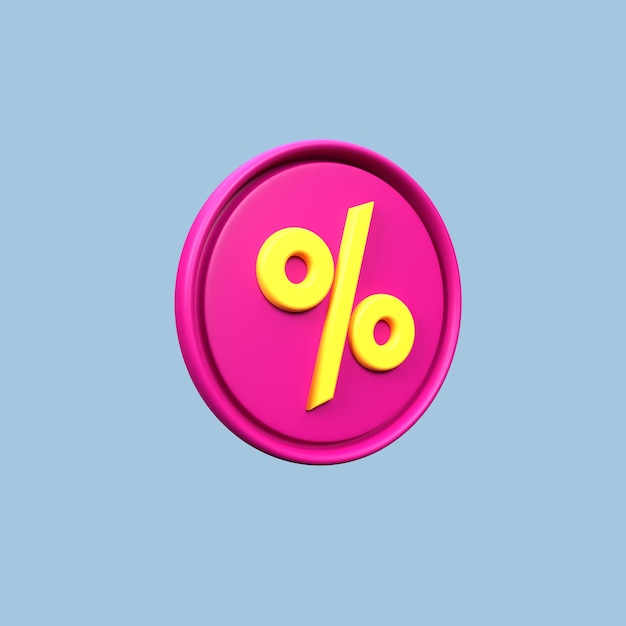 vector de ilustración de compras 3d