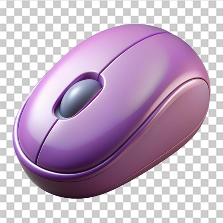 PSD vector de ratón de computadora 3d aislado en fondo blanco vector de moda y moderno en estilo 3d