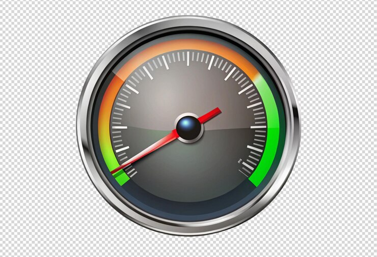 PSD vector speedometer meter png