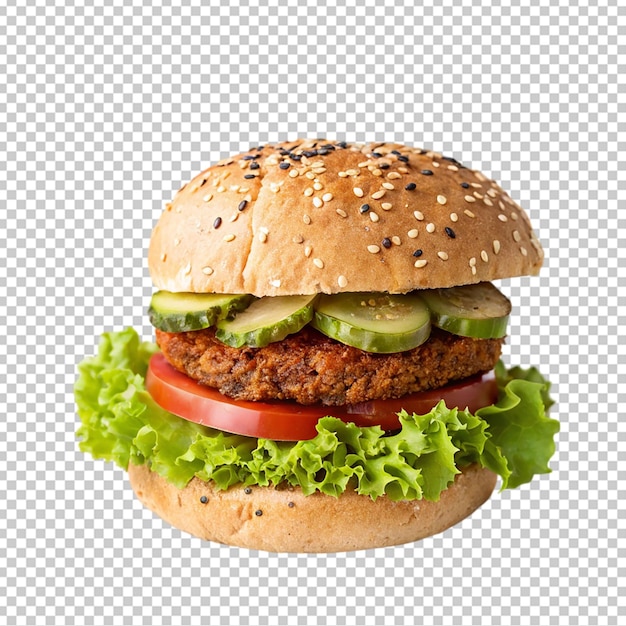 Veganisches Burger Delight
