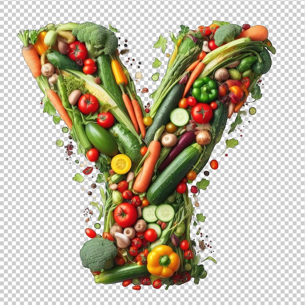 Vegetación en tipografía png