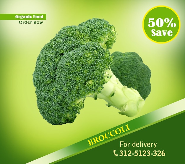 Vegetal de brócolis