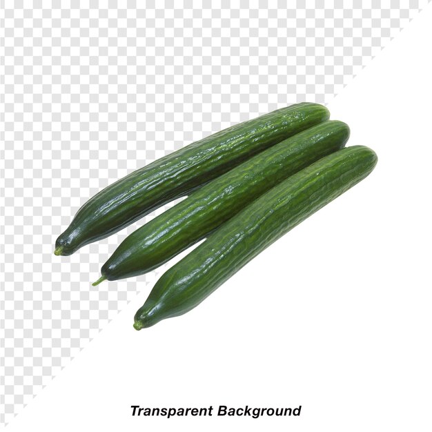 Vegetales con fondo transparente