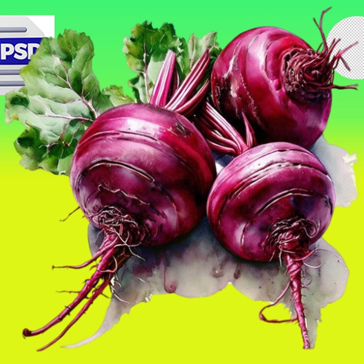 PSD vegetales frescos