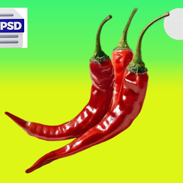 PSD vegetales frescos