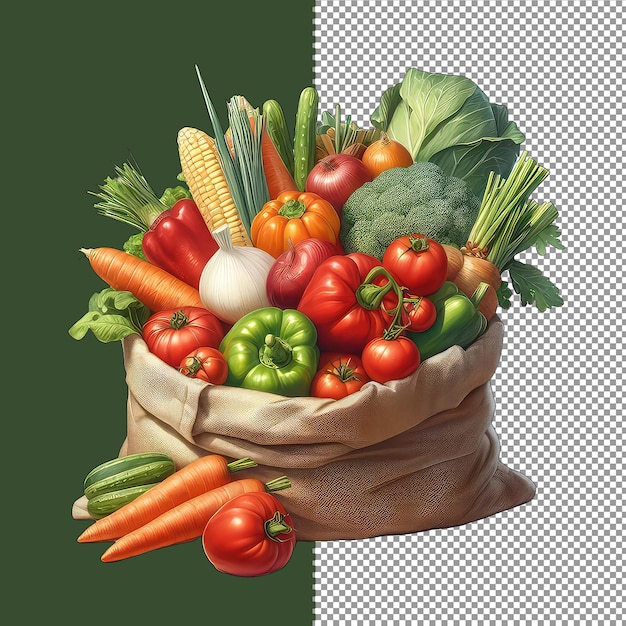 Veggie bag splendor png