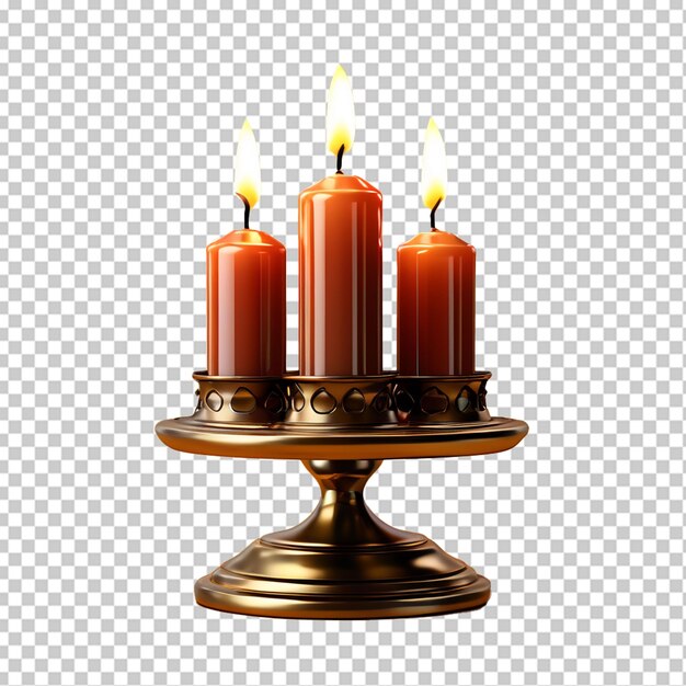 PSD velas de hanukkah menorah