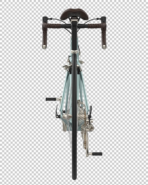 PSD vélo rapide sur fond transparent illustration de rendu 3d