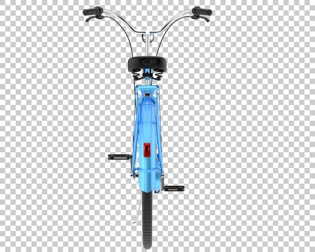 PSD vélo réaliste isolé sur fond transparent illustration de rendu 3d