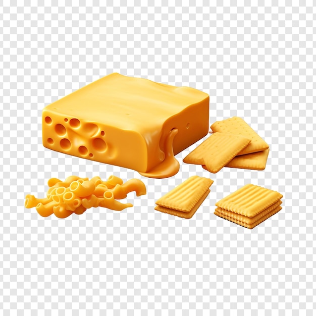 PSD velveeta isolado em fundo transparente