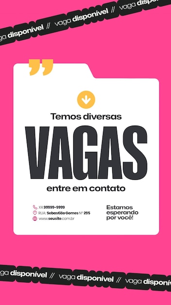 Ven a ser parte de algo grande tenemos vacantes disponibles