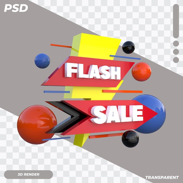 Venda flash 3d