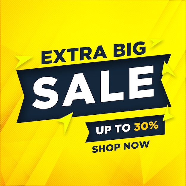 Vendita banner badge psd Premium Psd