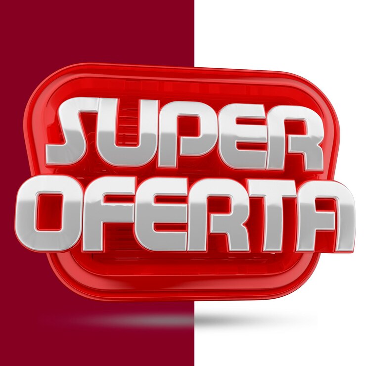 PSD vendita di badge 3d "super offerta".