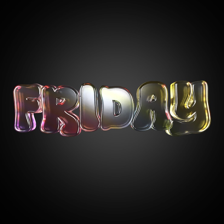 PSD venerdì nero 3d