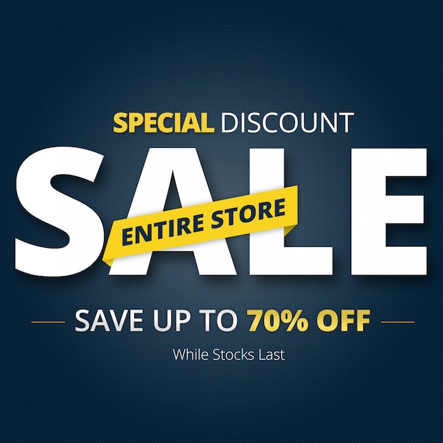 Venta Banner Insignia Psd