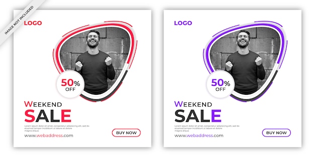 Venta instagram post o plantilla de banner