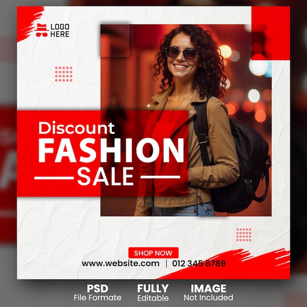 Venta de moda en redes sociales.