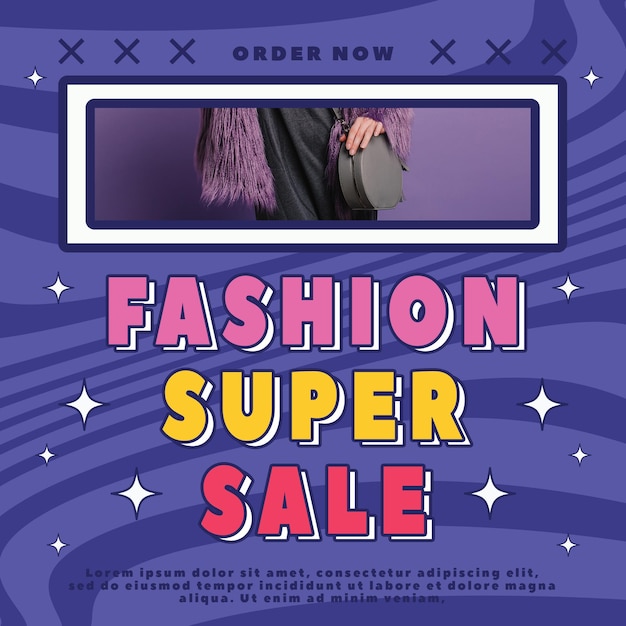Venta de moda retro en las redes sociales