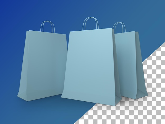 Venta paquete tienda 3d render