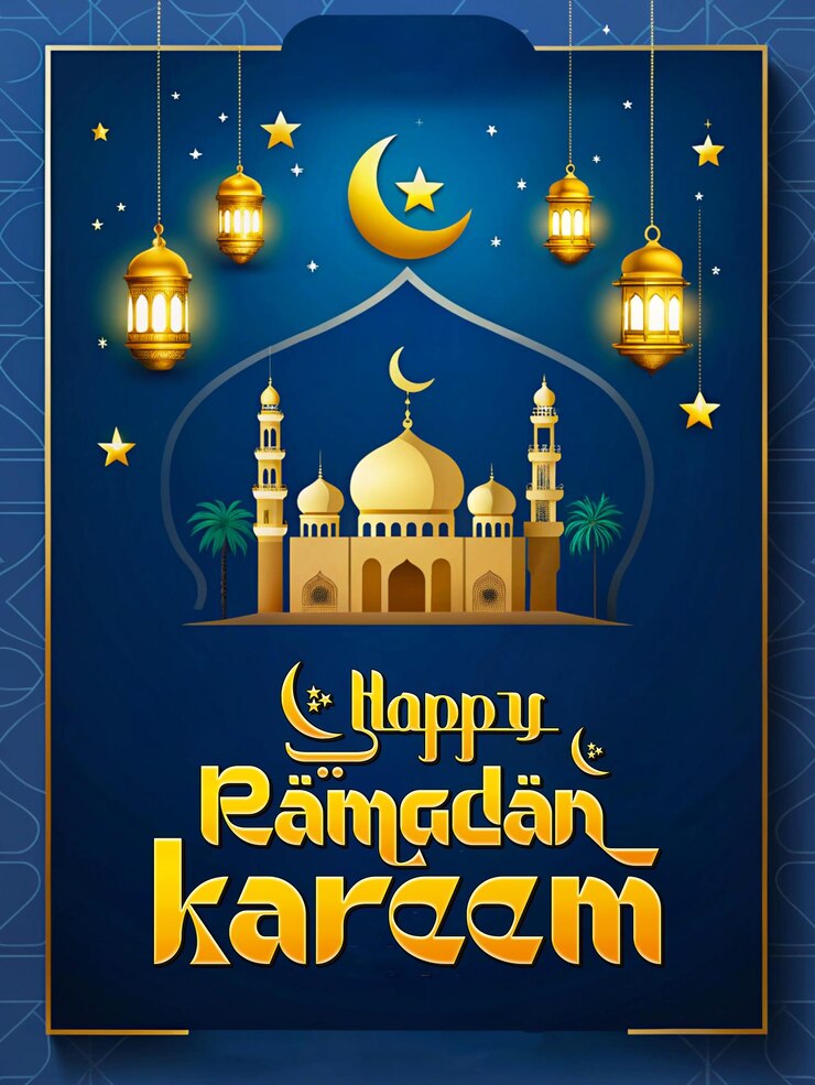 venta de Ramadán póster de redes sociales con oferta de descuento