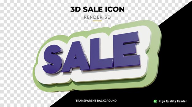 PSD venta render 3d