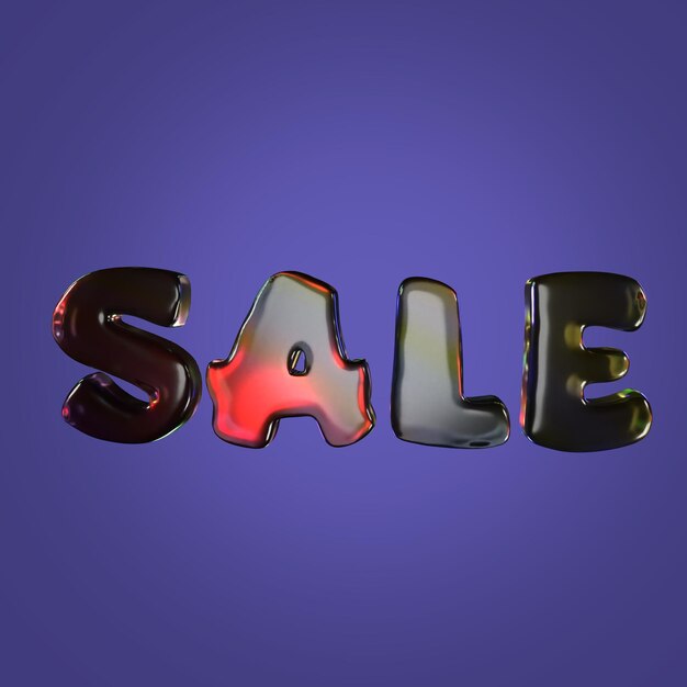 Venta de renderización 3D por error tipográfico